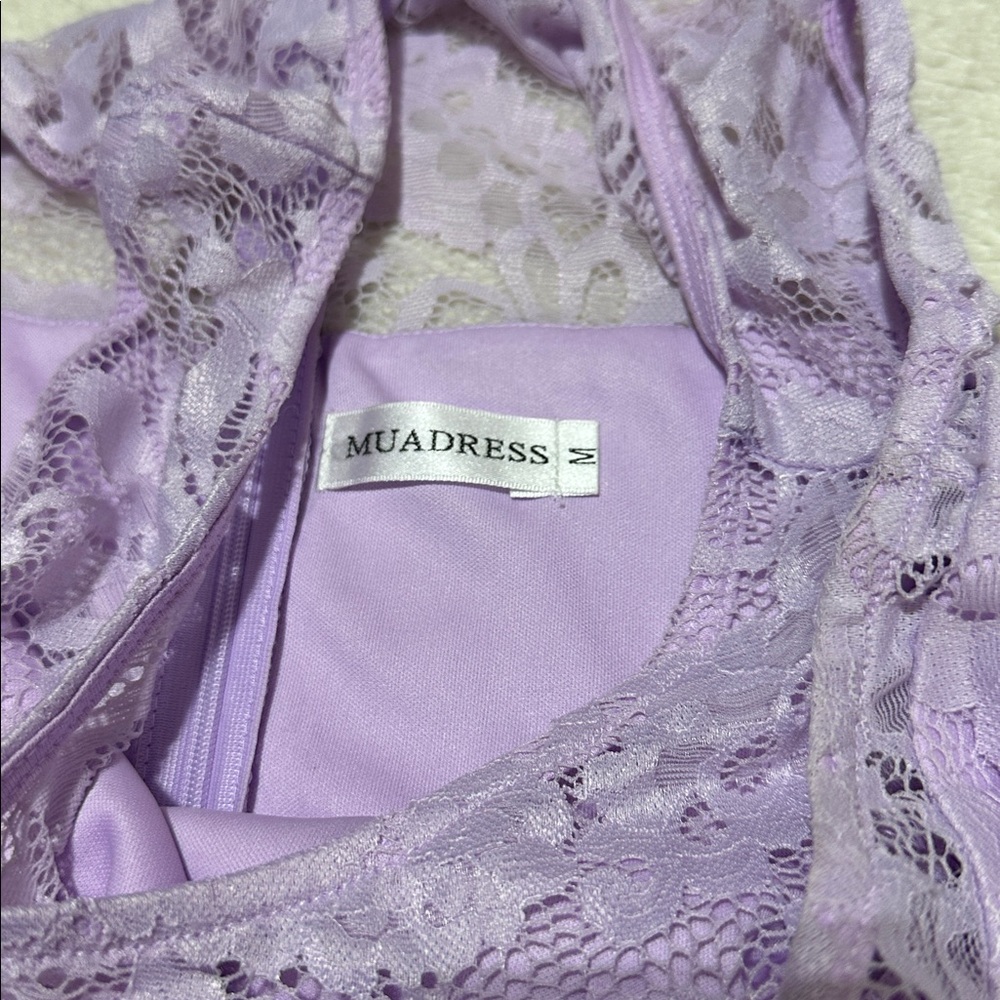 Muadress | size medium | lavender high low dress - Picture 12 of 14